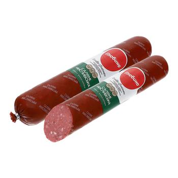 Globino Salami Hunting Boiled-Smoked Sausage - buy, prices for COSMOS - photo 2