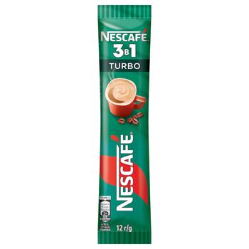 Напій кавовий NESCAFÉ® Turbo 3в1 12г - купити, ціни на Ідеал - фото 1