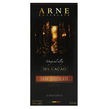 Arne Extra 70% Cocoa Dark Chocolate 100g - buy, prices for Za Raz - photo 1