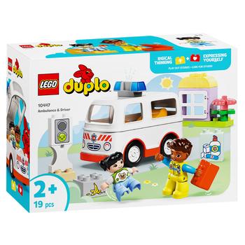 Lego Duplo Ambulance & Driver Construction Set - buy, prices for Auchan - photo 1