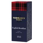 Чай чорний Sherlock Secrets English Breakfast 2г*25шт