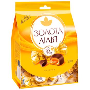 Конфеты Konti Золотая Лилия 200г - купить, цены на NOVUS - фото 1