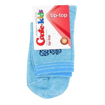 Носки хлопчатобумажные Conte-Kids tip-top детские 20р - купить, цены на NOVUS - фото 1