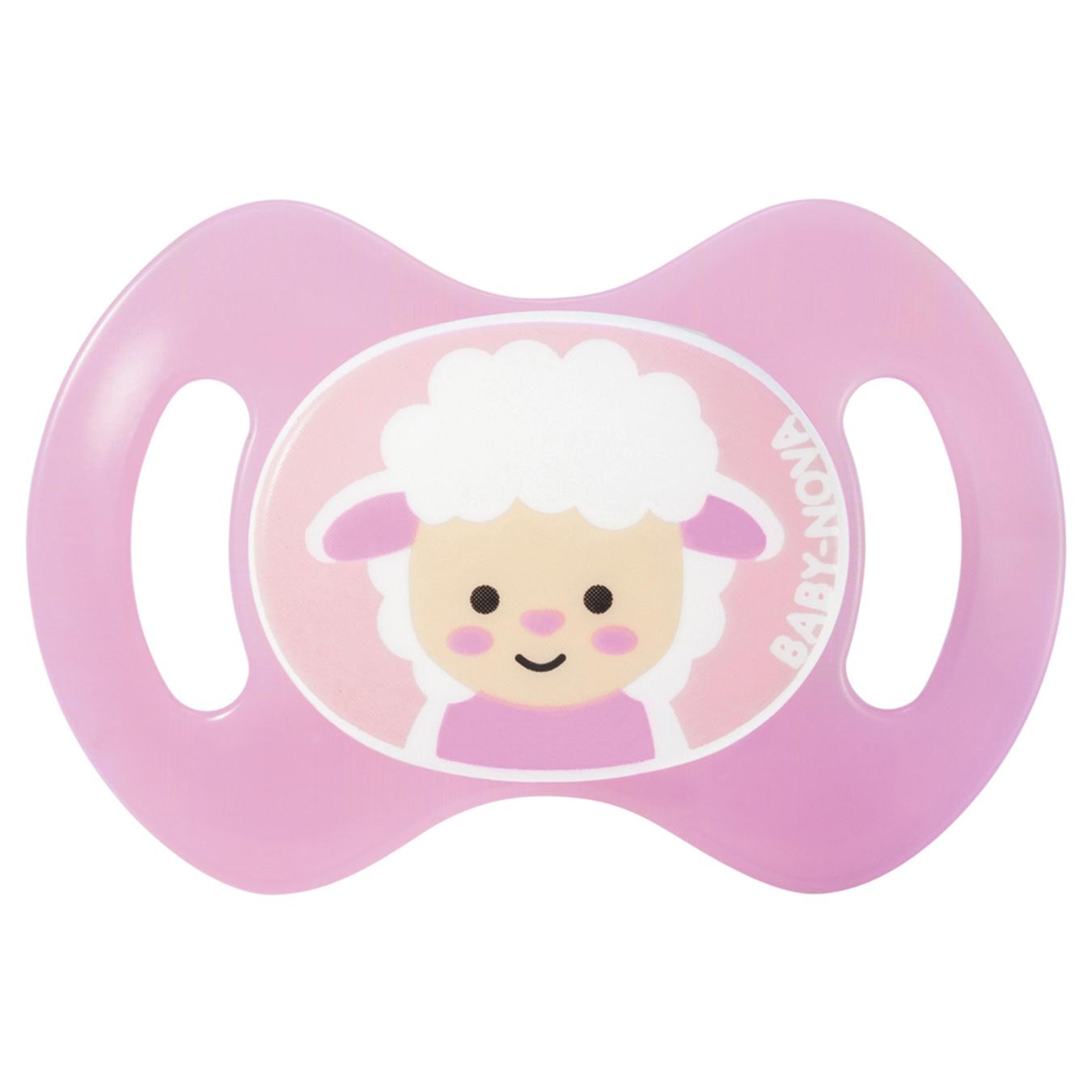 

Пустышка Baby-Nova Newborn розовая