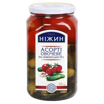 Асорті овочеве Ніжин №1 По-ніжинськи 920г