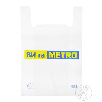 Пакет Metro маленький 40х60см - купити, ціни на METRO - фото 1