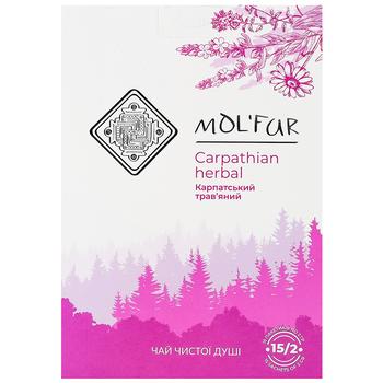Чай трав'яний Mol'Fur Карпатський 15*2г - купити, ціни на Cупермаркет "Харків" - фото 3
