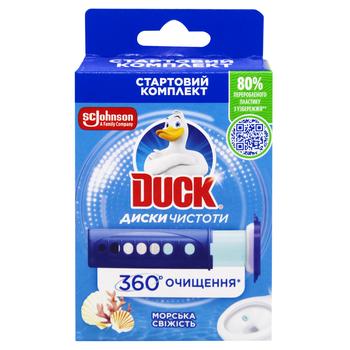 Duck Marine Fresh Toilet Cleanliness Discs 36ml - buy, prices for - photo 2