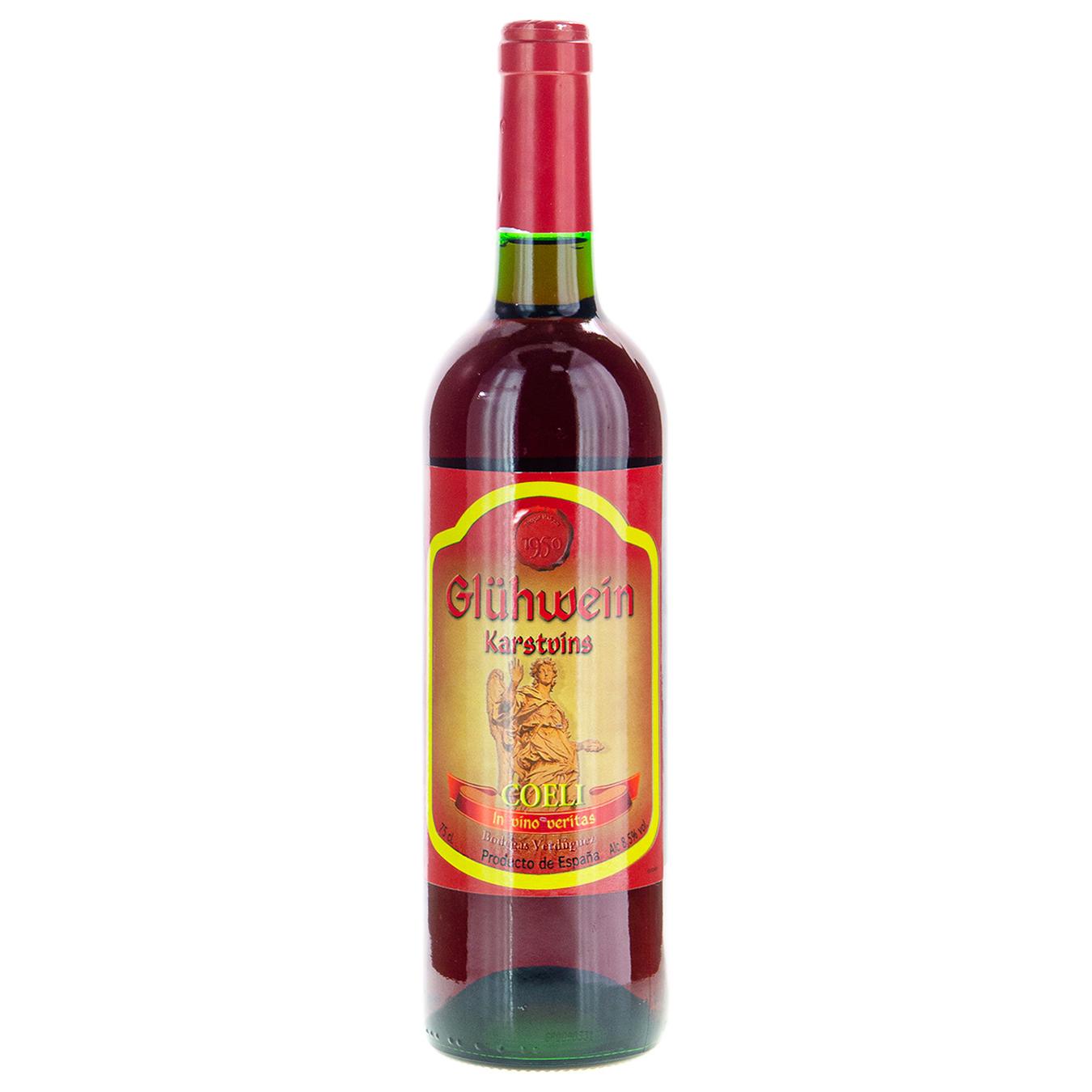 

Вино Gluhwein Bodeg Verdug красное сладкое 0.75л