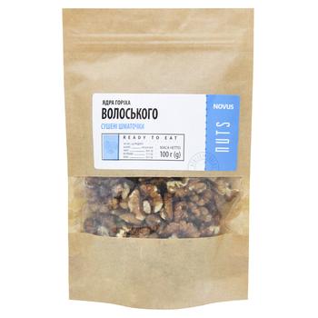 Волоський горіх Novus шматочки сушений 100г - купити, ціни на NOVUS - фото 1