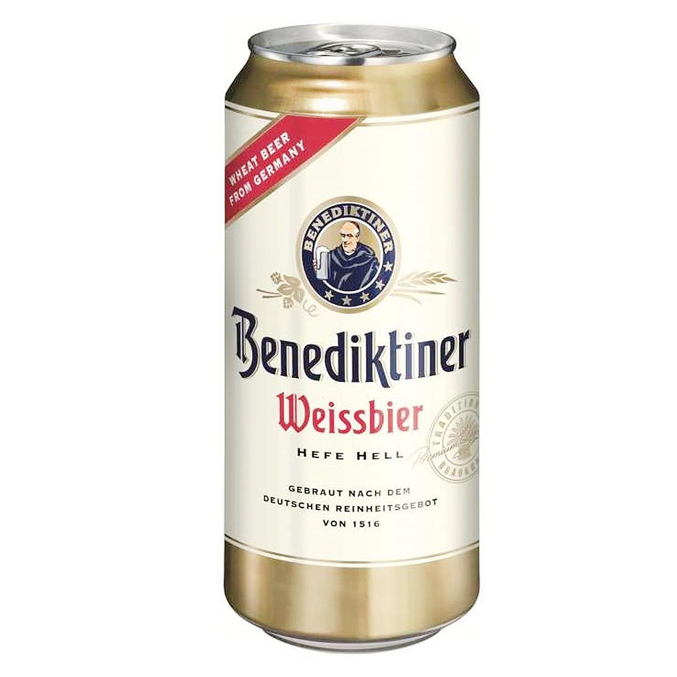 

Пиво Benediktiner Weissbier 5,4% 0,5л