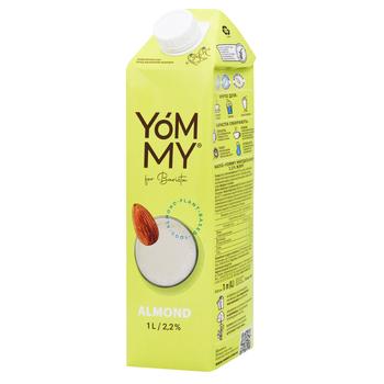 Напій мигдальний Yommy 2,2% 1л - купити, ціни на Ідеал - фото 1