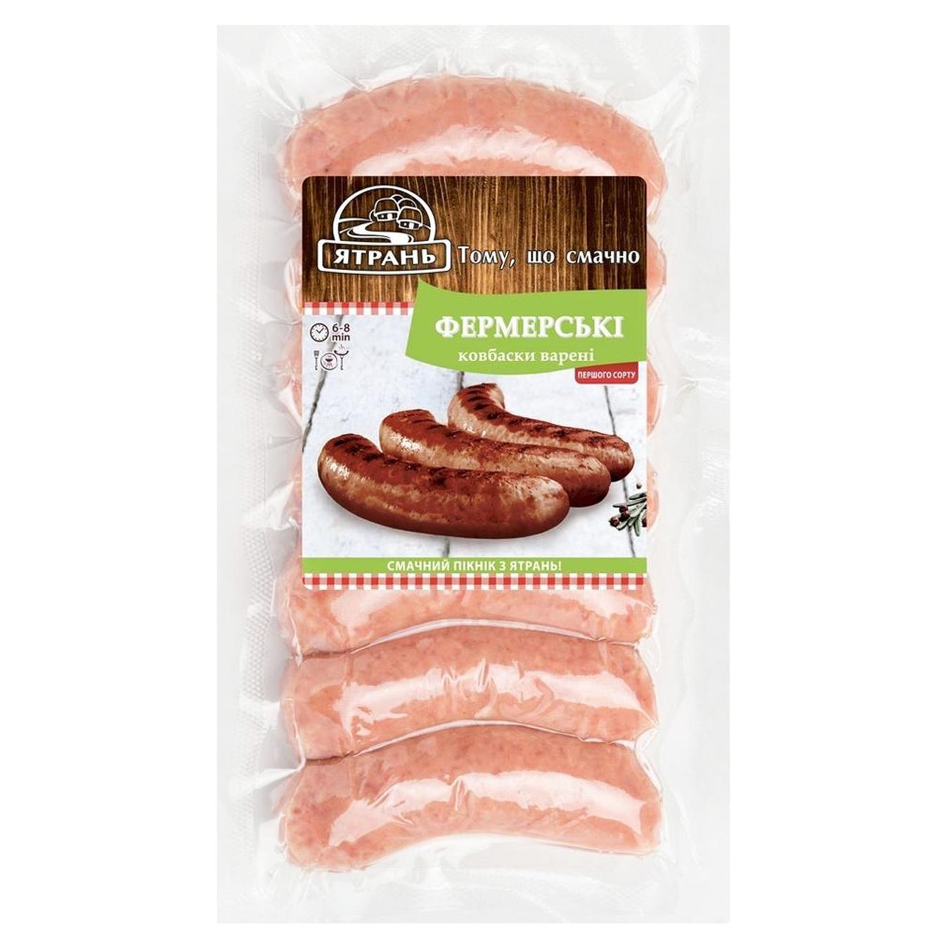 

Колбаски Ятрань Фермерские вареные