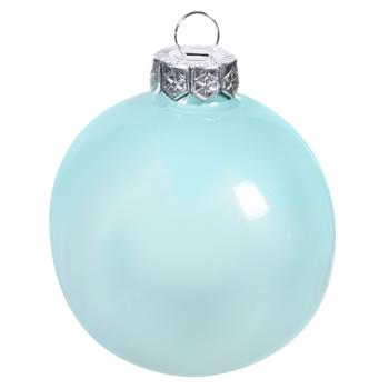 Turquoise Christmas Ball 8cm - buy, prices for Tavria V - photo 1