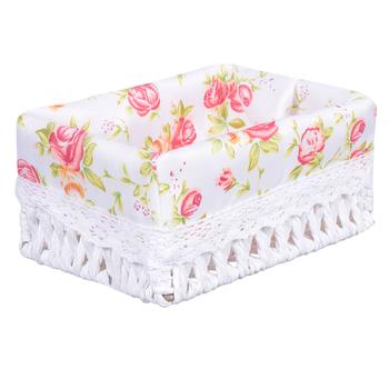 Rose Furniture Box with Fabric 19x13x8cm - buy, prices for Tavria V - photo 1