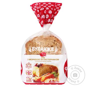 Khlib Zhytomyra Bread Boulanger with Carrots and Parsnip Half Sliced 220g - buy, prices for - photo 1
