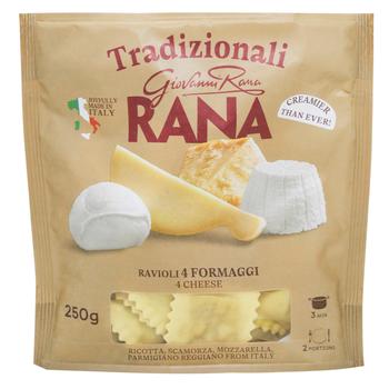 Pastificio Rana S.p.A. 4 Cheeses Ravioli 250g