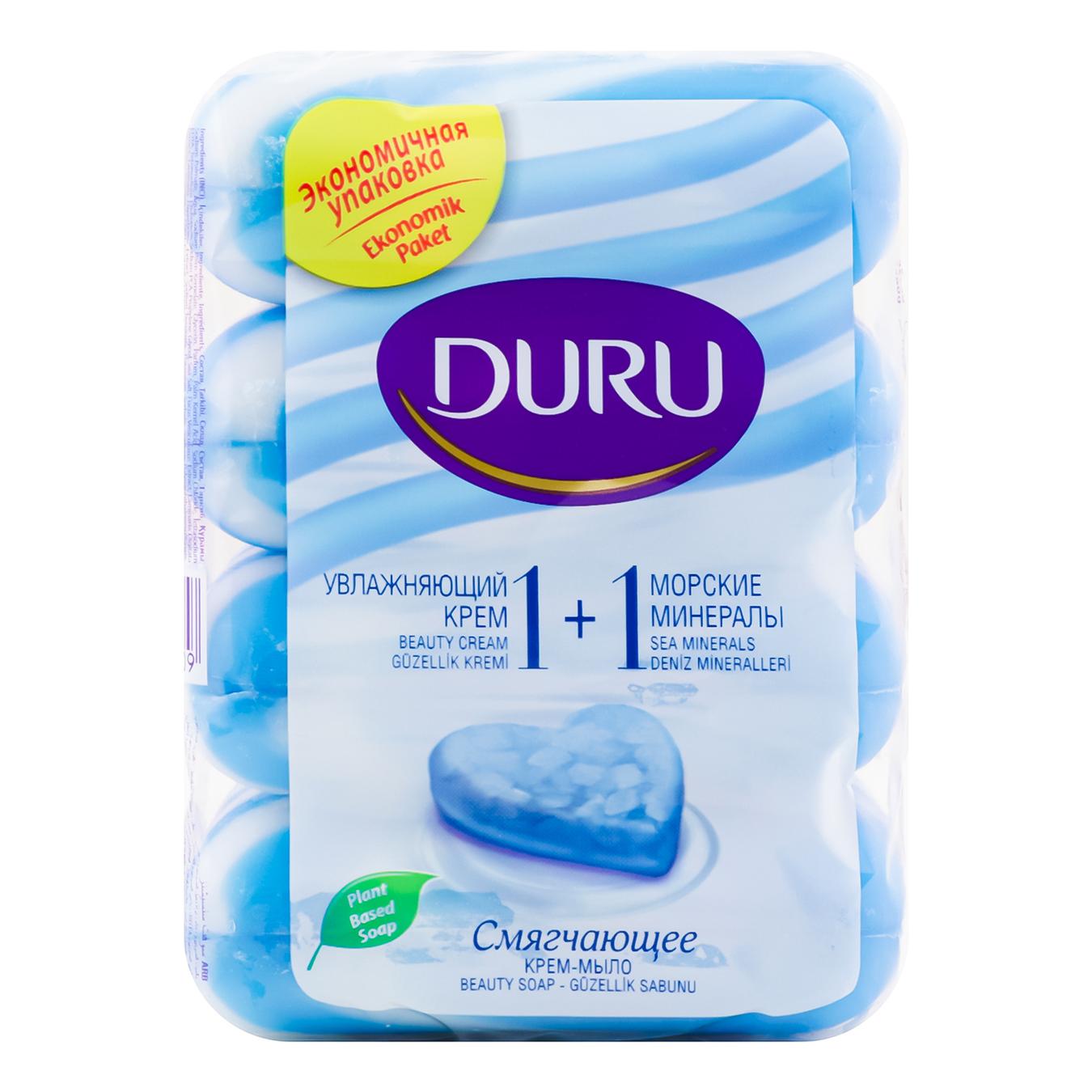 

Мыло Duru эко морские минералы 4х80г