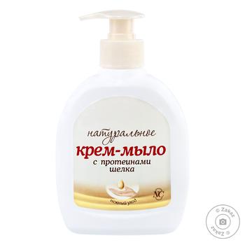 Крем-мило рідке Невская Косметика з протеїнами шовку 300мл - купити, ціни на Восторг - фото 1