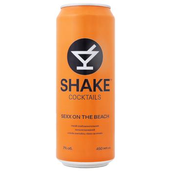 Shake Sexx on the Beach Low Alcohol Drink Can 7% 0.5l - buy, prices for METRO - photo 2