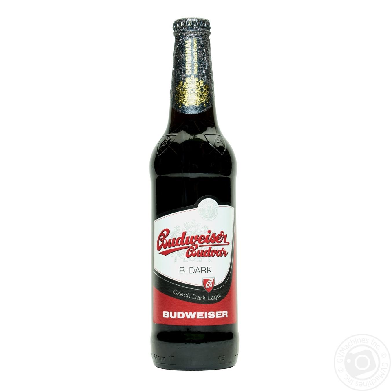 

Пиво Budweiser темное 4.7%