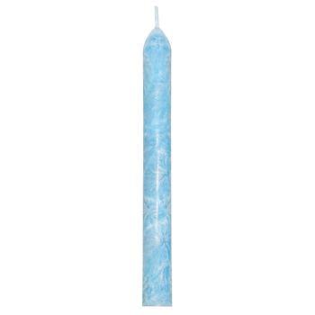 CandlesBio Wax Cylinder Blue Candle 20/180 - buy, prices for NOVUS - photo 1