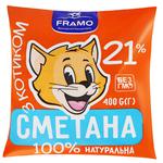 Framo Sour Cream 21% 400g