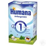 Смесь молочная Хумана 1 сухая детская начальная с 0 до 6 месяцев 600г