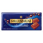 Шоколад Millennium Premium молочный пористый 90г