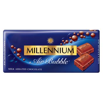 Millennium Premium Milk Airy Chocolate 90g - buy, prices for Torba - photo 1