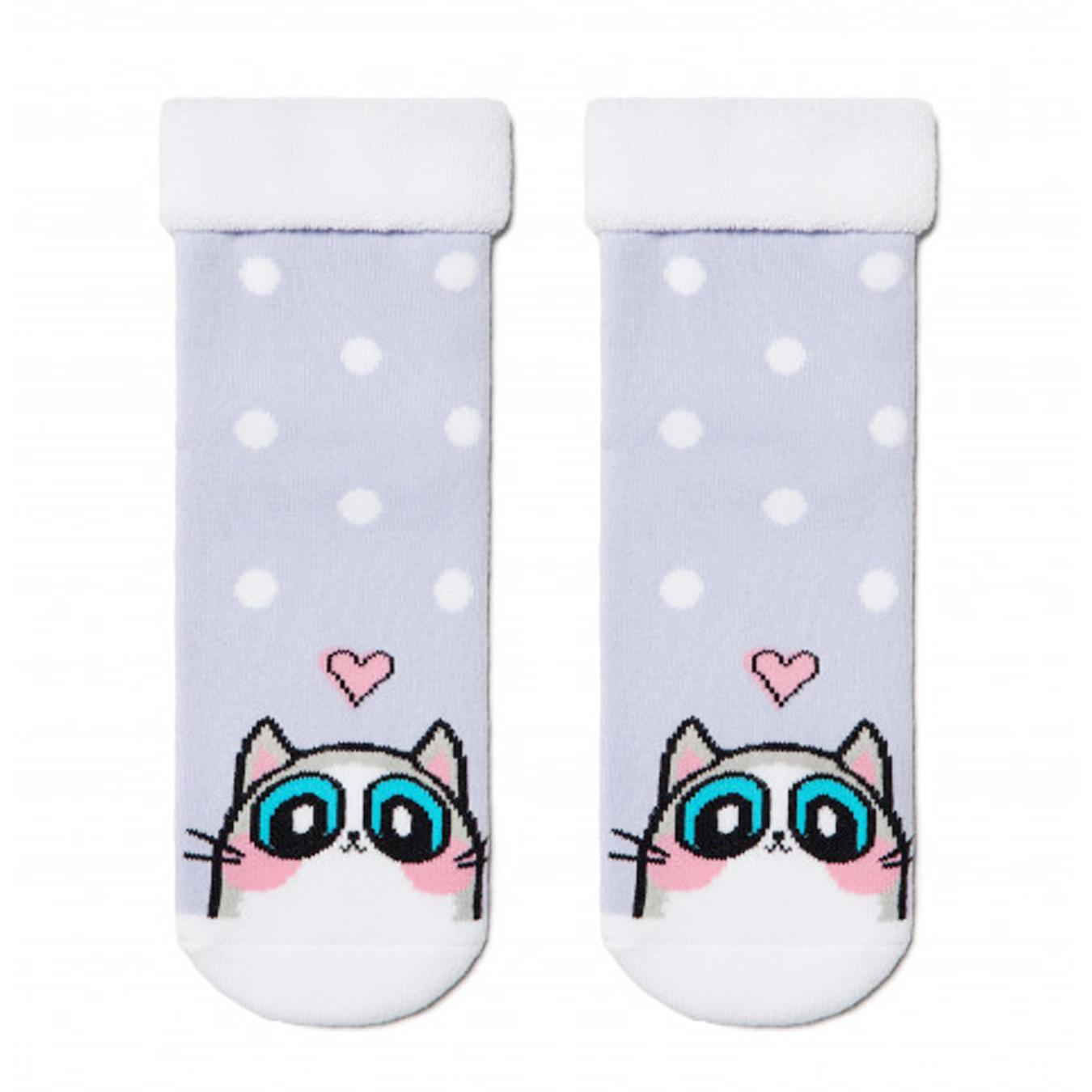 

Носки Conte Kids Sof-Tiki детские с отворотом бледно-фиолетовые 22р