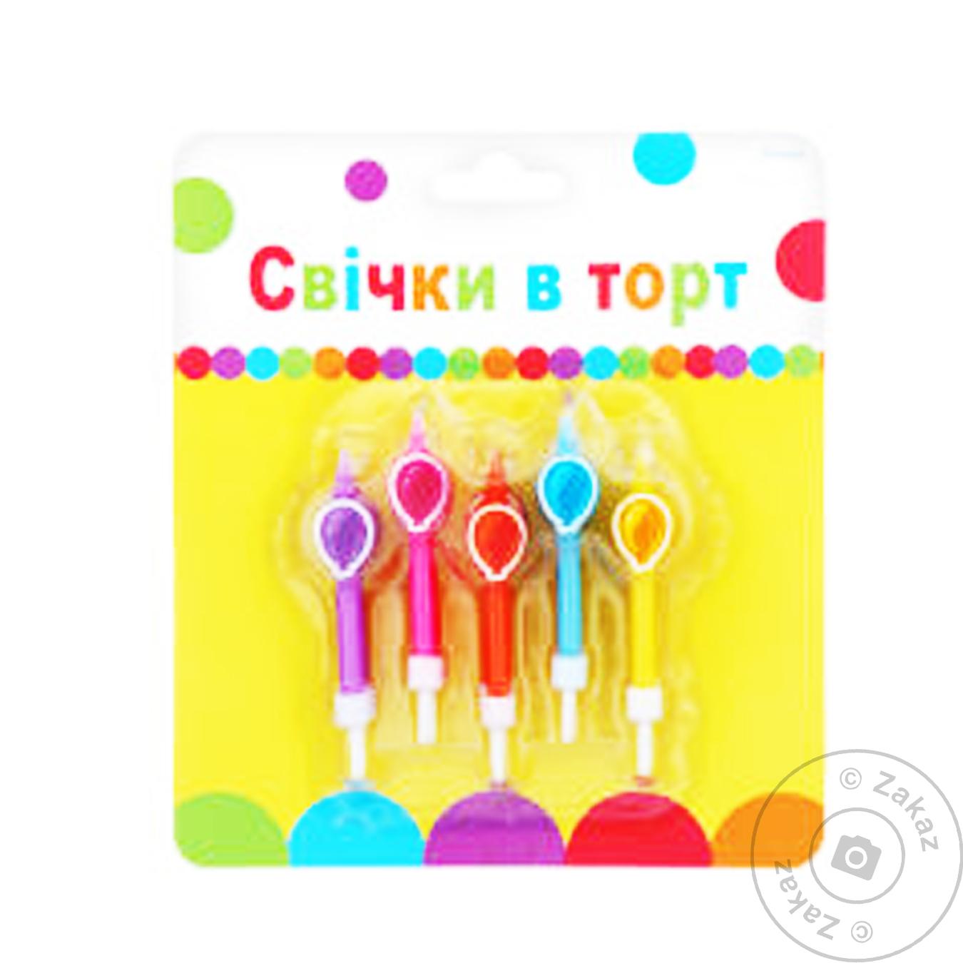 

Свеча Party Favors для торта 10шт