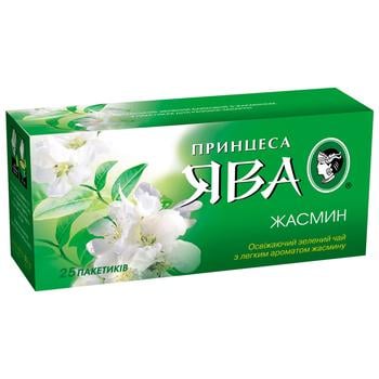 Чай зеленый Принцесса Ява Жасмин 1,8г*25шт - купить, цены на Auchan - фото 2