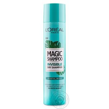Шампунь L'Oreal Magic Shampoo Трав'яний коктейль невидимий сухий 200мл купити, ціни на МегаМаркет - фото 1