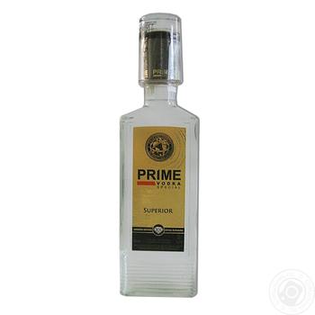 vodka prime superior 40% 500ml glass bottle