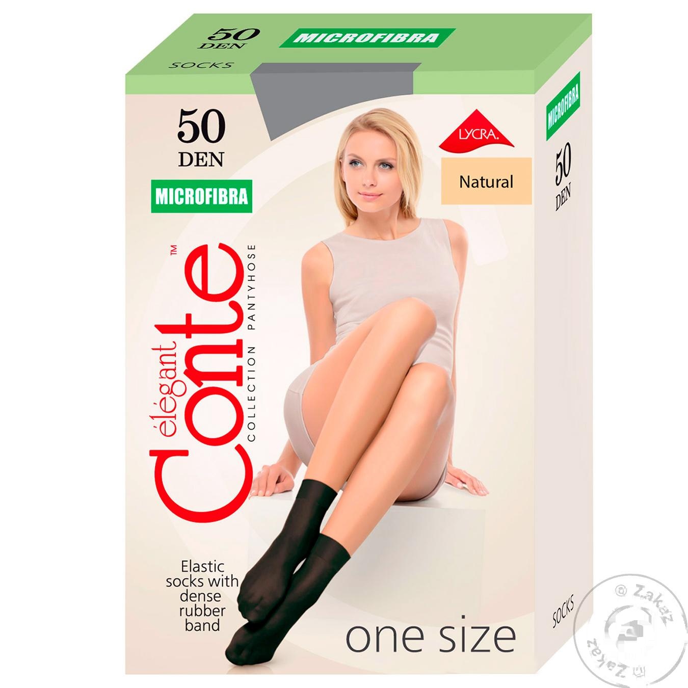 

Носки Conte Elegant из микрофибры 50ден 23-25р