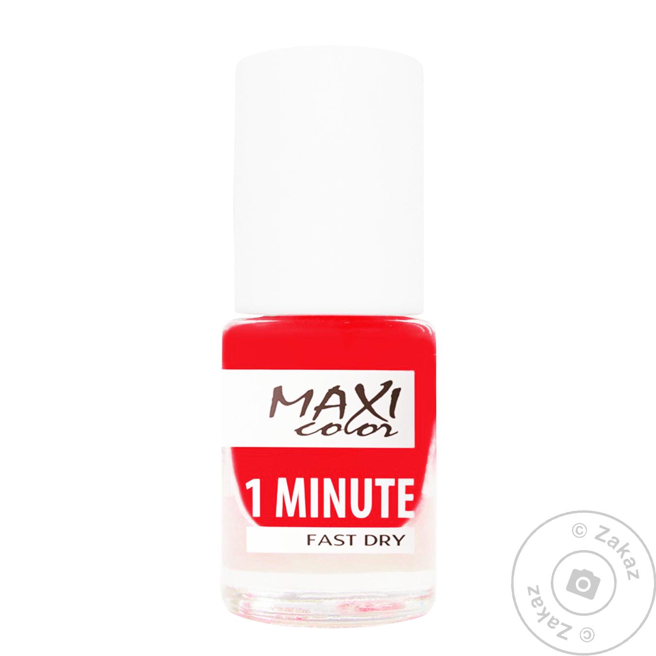 

Лак для ногтей Maxi Color 1 Minute 048 6мл