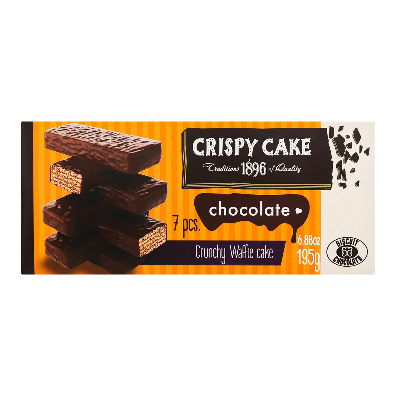 

Торт ХБФ Crispy Cake шоколадный 195г