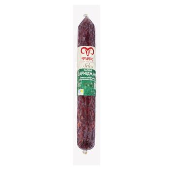 Farro Salami Parmigiano Raw-Cured Sausage with Poultry Meat High Grade 350g - buy, prices for NOVUS - photo 1