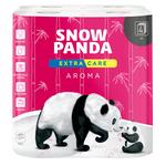 Туалетная бумага Snow Panda Extra Care Aroma 4-слойная 8шт