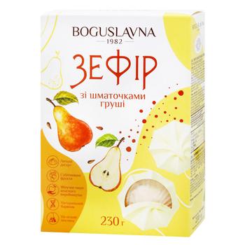 Зефир Богуславна с кусочками груши 230г