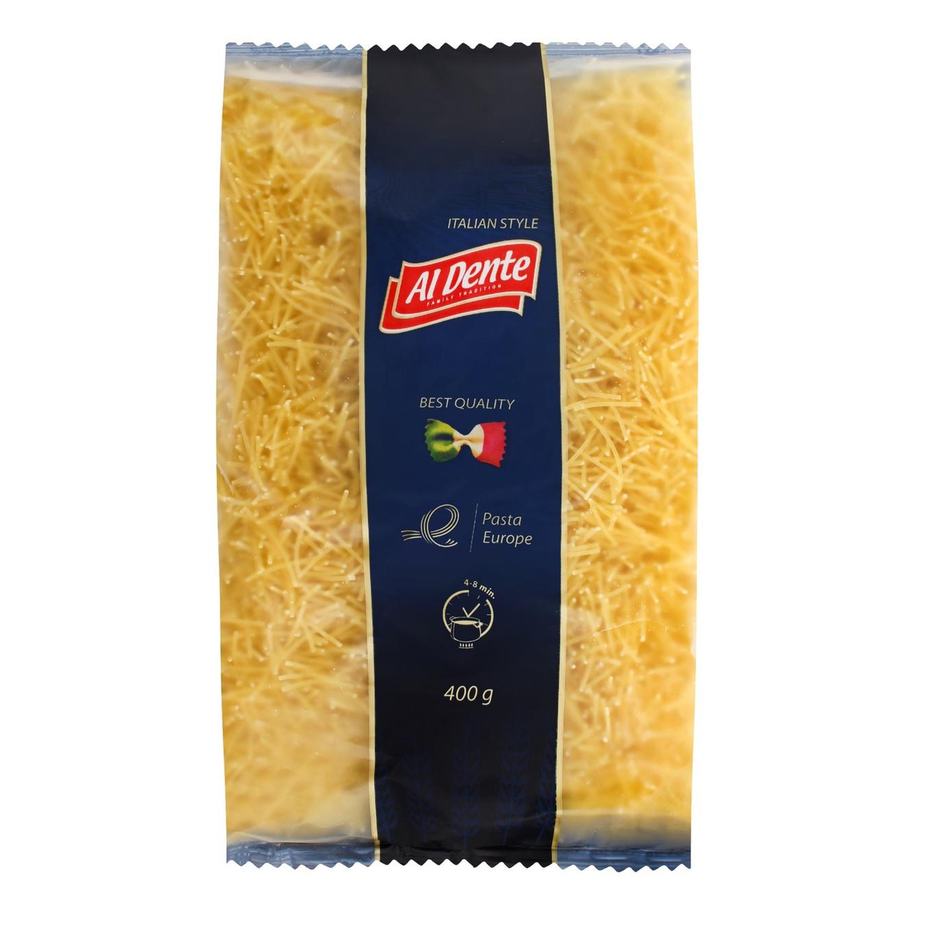 

Макаронные изделия Al Dente Вермишель 400г