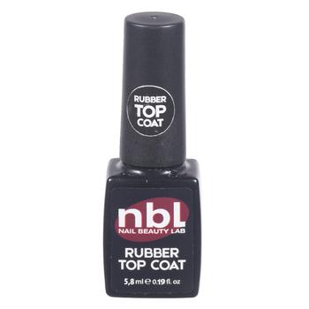 Закрепитель гель-лака Jerden Rubber Top Coat NBL каучуковый 5,8мл - купить, цены на - фото 1