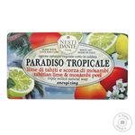 Мыло твердое Nesti Dante Paradiso Tropicale лайм Татити и кожа мозамби 250г