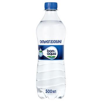 Bonaqua Strongly Carbonated Mineral Water 0.5l - buy, prices for NOVUS - photo 2