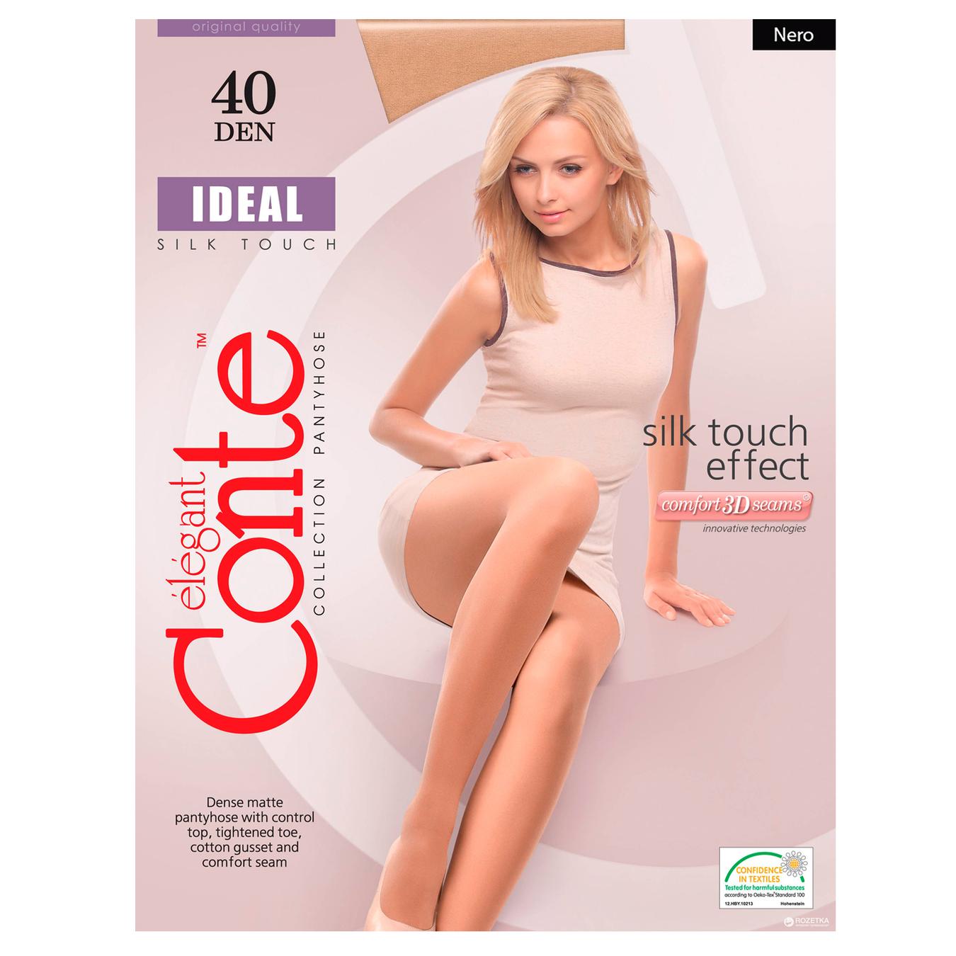 

Колготки Conte Elegant Ideal nero женские 40ден 5р