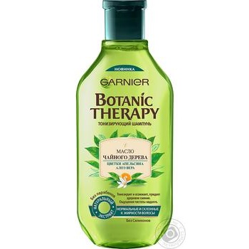 Шампунь Botanic Therapy Масло чай дер/эвкалип/цитр 400мл купить, цены на МегаМаркет - фото 1