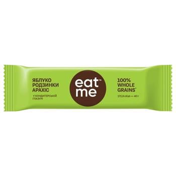 Eat Me Raisins-Apple-Peanut Grain Bar 40g