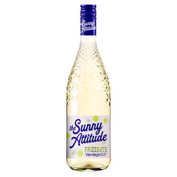 Напій винний газований Sunny Attitude Frizzante Blanco Verdejo напівсухий 5,5% 0,75л