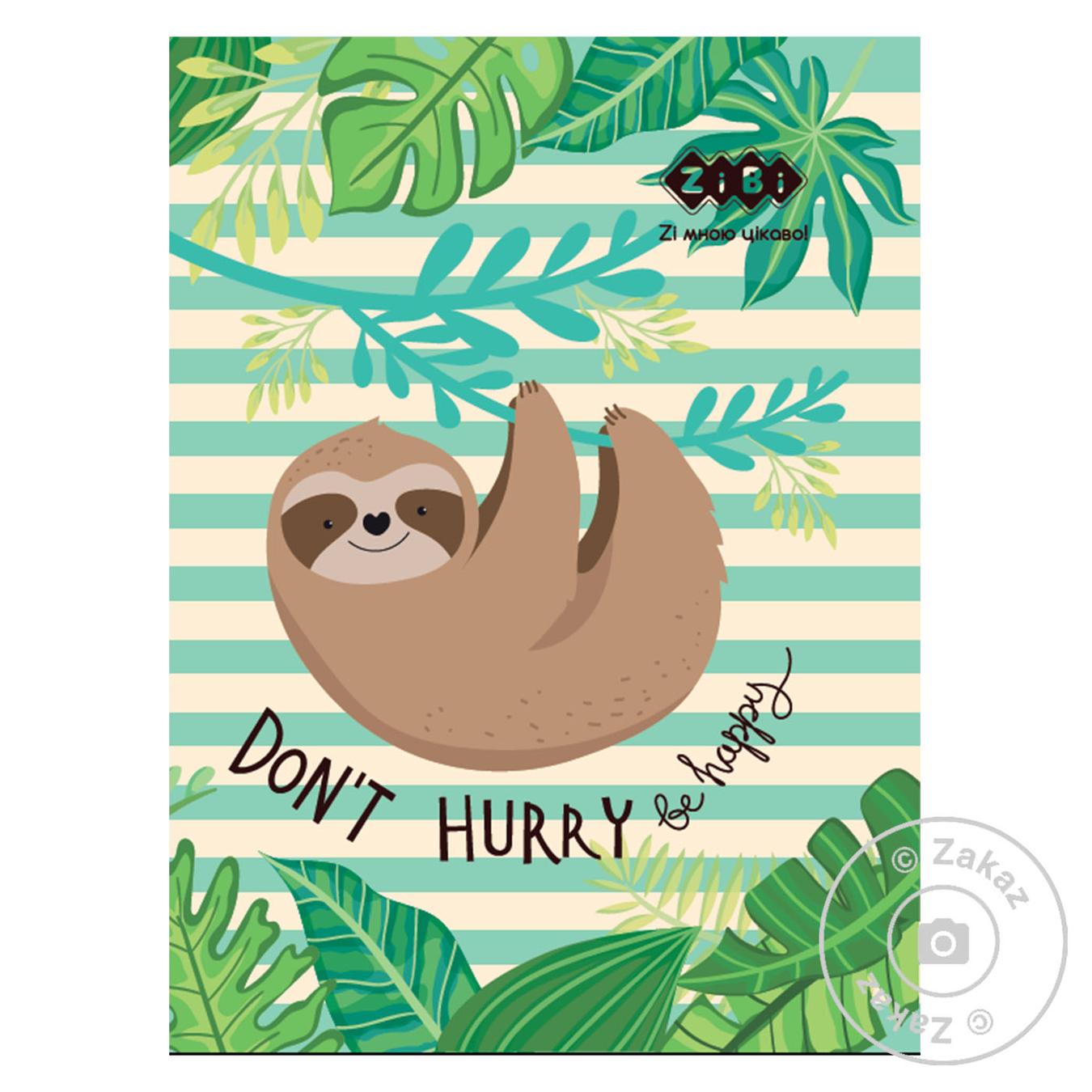 

Блокнот ZiBi Kids Line Animals А5 64л зеленый